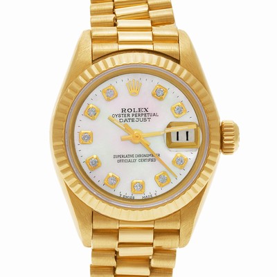 Rolex 69178 Datejust Automatic Female 18k yellow gold Replica Watches