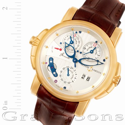 Ulysse Nardin 666-88 Sonata Automatic Male 18k rose gold Replica Watches