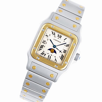Cartier 119901 Santos Quartz Male Stainless Steel Replica Watches