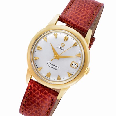 Omega Omega 4241 Seamaster Automatic Male 14k yellow gold Replica Watches