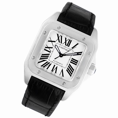 Cartier w20106x8 Santos 100 Automatic Unisex Stainless Steel Replica Watches