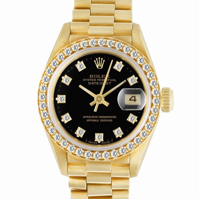 Rolex 69138 Datejust Automatic Female 18k yellow gold Replica Watches