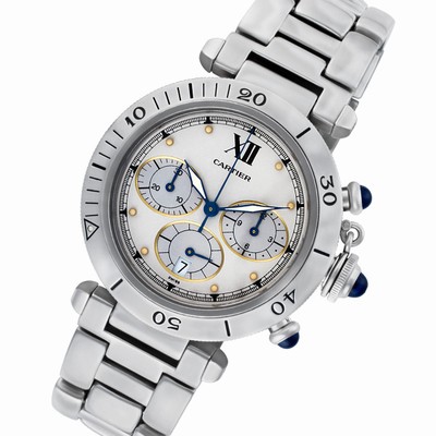 Cartier 1050 Pasha Quartz Male Stainless Steel Replica Watches