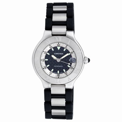 Cartier w10147u2 Autoscaph Automatic Unisex Stainless Steel Replica Watches