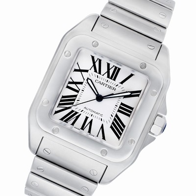 Cartier w200737G Santos 100 Automatic Male Stainless Steel Replica Watches