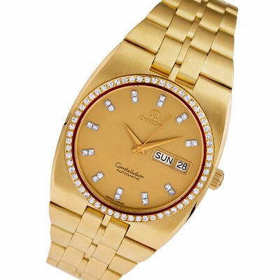 Omega 168.0054 Constellation Automatic Male 18k yellow gold Replica Watches