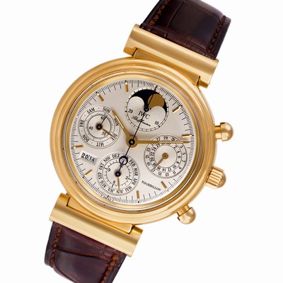 IWC 2731863 Tourbillon Manual Male 18k yellow gold Replica Watches