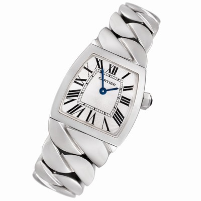 Cartier 2905 la dona Quartz Female 18k White Gold Replica Watches