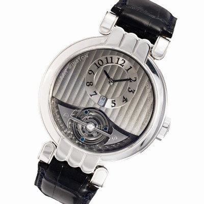 Harry Winston MMT40PL.T Excenter Tourbillion Manual Male Platinum Replica Watches