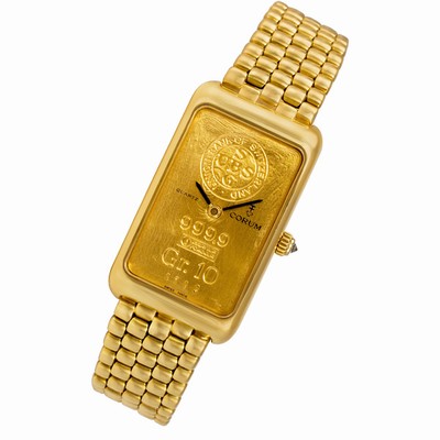 Corum 42400.56 10 Gram Quartz Unisex 18k yellow gold Replica Watches