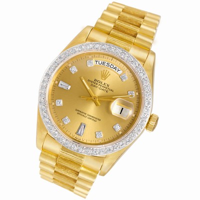 Rolex 18978 Day-Date Automatic Male 18k yellow gold Replica Watches