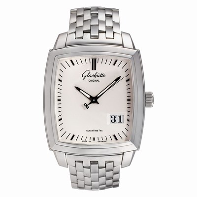 Glashutte 39-42-53-52-14 Original Senator Karree Automatic Male Stainless Steel Replica Watches