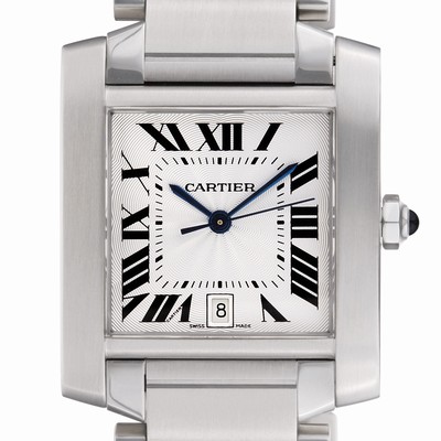 Cartier W51002q3 Tank Francaise Automatic Male Stainless Steel Replica Watches