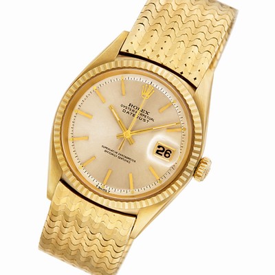 Rolex 1601 Datejust Automatic Male 14k yellow gold Replica Watches