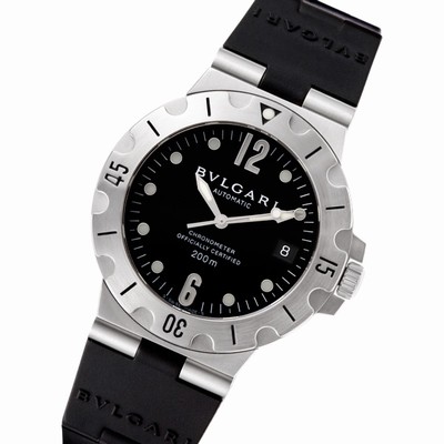 Bvlgari sd 38 s Scuba Automatic Male Stainless Steel Replica Watches