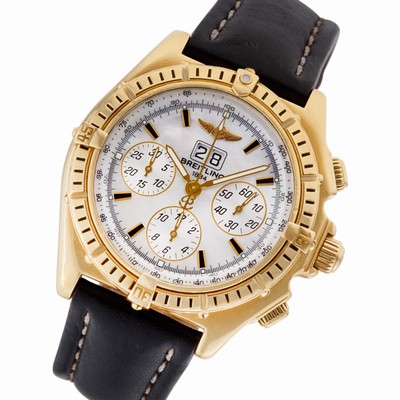Breitling k44355 Crosswind Automatic Male 18k yellow gold Replica Watches