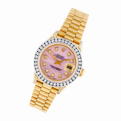 Rolex 69178 Datejust Automatic Female 18k yellow gold Replica Watches