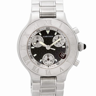 Cartier w10172t2. Chronoscaph Quartz Male Stainless Steel Replica Watches