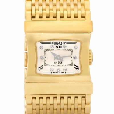 Bedat & Co r338  Quartz Female 18k yellow gold Replica Watches