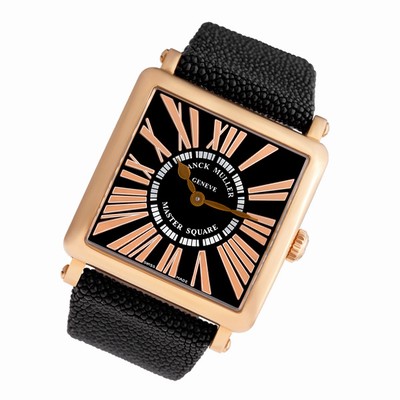 Franck Muller 6002 MQZ Master Square Quartz Female 18k rose gold Replica Watches