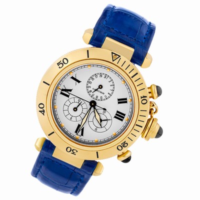 Cartier MG218328 Pasha 35 Quartz Unisex 18k yellow gold Replica Watches