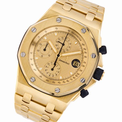 Audemars Piguet 25721ba.oo.1000ba.03 Royal Oak Offshore Automatic Male 18k yellow gold Replica Watches