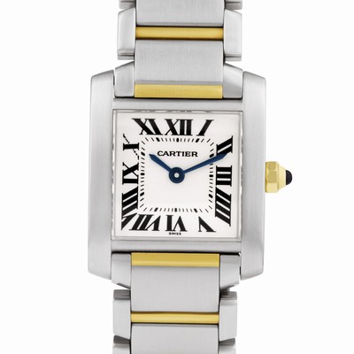 Cartier w51007q4 Tank Francaise Quartz Female Stainless Steel Replica Watches