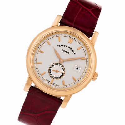 Franck Muller 2000 m Franck Muller Manual Male 18k rose gold Replica Watches