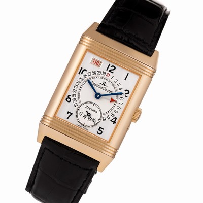 Jaeger LeCoultre 270.236 Reverso Manual Male 18k rose gold Replica Watches