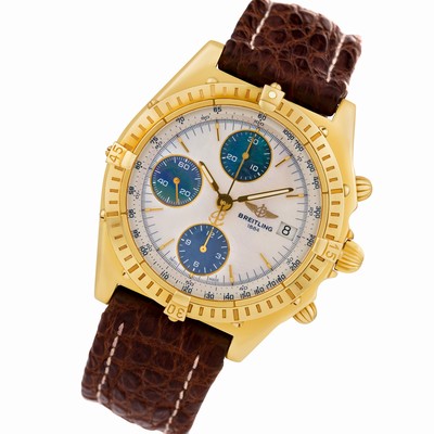 Breitling K13048 Chronomat Automatic Male 18k yellow gold Replica Watches