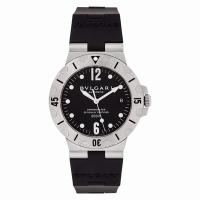 Bvlgari sd38s Diagono Quartz Male Stainless Steel Replica Watches