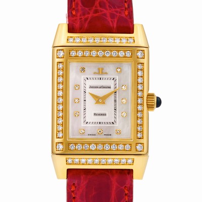 Jaeger LeCoultre 267.1.86 Reverso Manual Female 18k yellow gold Replica Watches