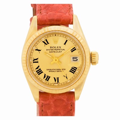 Rolex 6917 Datejust Automatic Female 18k yellow gold Replica Watches