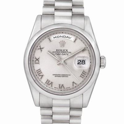 Rolex 118206 Day-Date Automatic Male Platinum Replica Watches