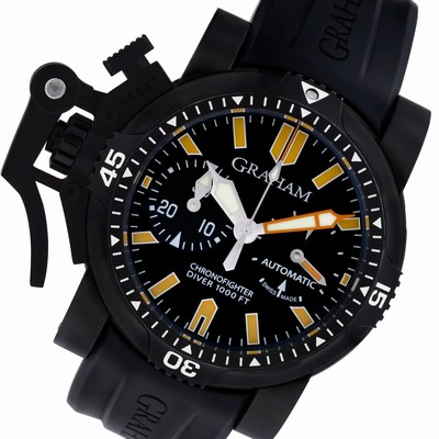 Graham 2OVDIVAZ.B02A.K10B Chronofighter Automatic Male Stainless Steel Replica Watches