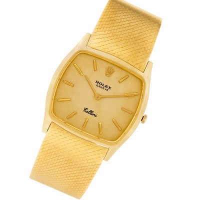 Rolex 3805 Cellini Manual Male 18k yellow gold Replica Watches