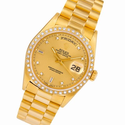 Rolex 1803 Day-Date Automatic Male 18k yellow gold Replica Watches