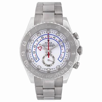 Rolex 116689 Yacht-Master II Automatic Male 18k White Gold Replica Watches