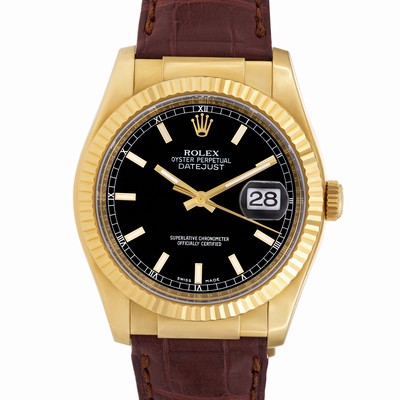 Rolex 116138 Datejust Automatic Male 18k yellow gold Replica Watches