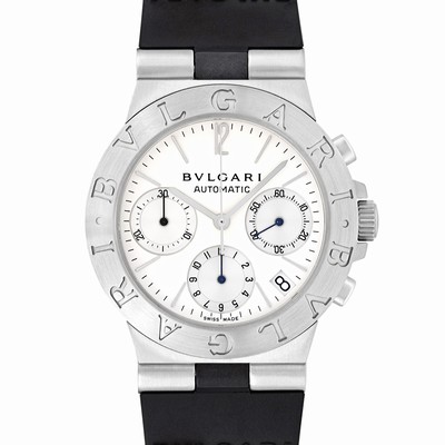 Bvlgari CH 35 S Chronograph Automatic Unisex Stainless Steel Replica Watches