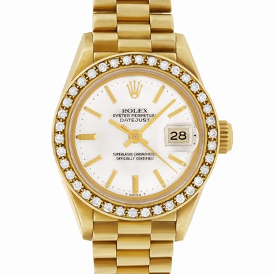 Rolex 69178 Datejust Automatic Female 18k yellow gold Replica Watches
