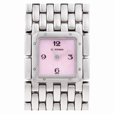 Cartier 2420 Ruban Quartz Female Stainless Steel Replica Watches