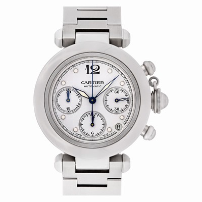 Cartier W31039M7 Pasha Chronograph Automatic Male Stainless Steel Replica Watches