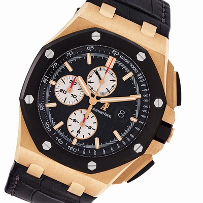 Audemars Piguet 26400RO.00.A002CA.01 Royal Oak Offshore Automatic Male 18k Pink Gold Replica Watches
