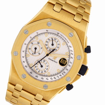 Audemars Piguet 25721BA.OO.1000BA.03 Royal Oak Offshore Automatic Male 18k Yellow Gold Replica Watches
