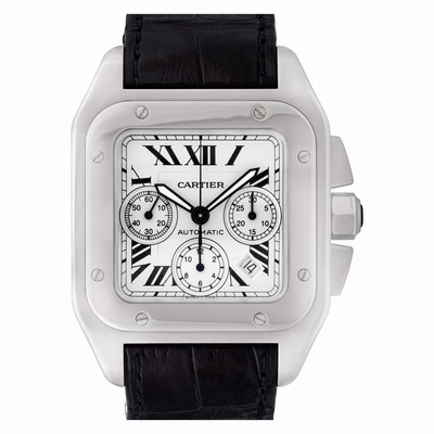 Cartier W20090X8 Santos 100 Automatic Male Stainless Steel Replica Watches