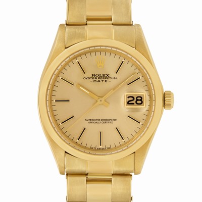 Rolex 1500 Date Automatic Male 18k yellow gold Replica Watches