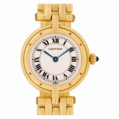 Cartier 866920 VLC Quartz Female 18k yellow gold Replica Watches