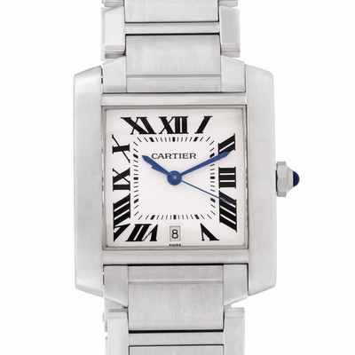 Cartier W51002q3 Tank Francaise Automatic Male Stainless Steel Replica Watches