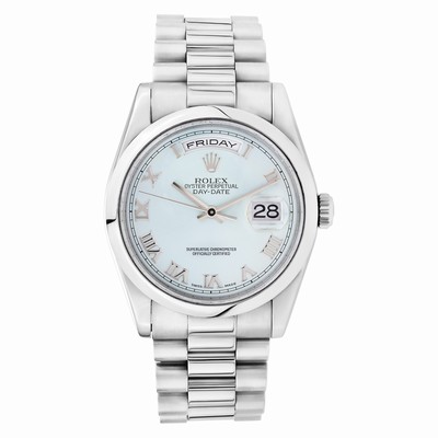 Rolex 118206 Day-Date Automatic Male Platinum Replica Watches